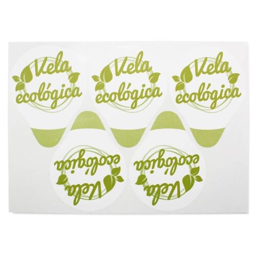 Tapas adhesivas para velas ecologicas