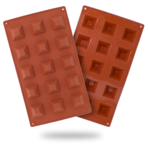 Molde piramides de silicona