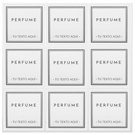 Stickers para perfumes