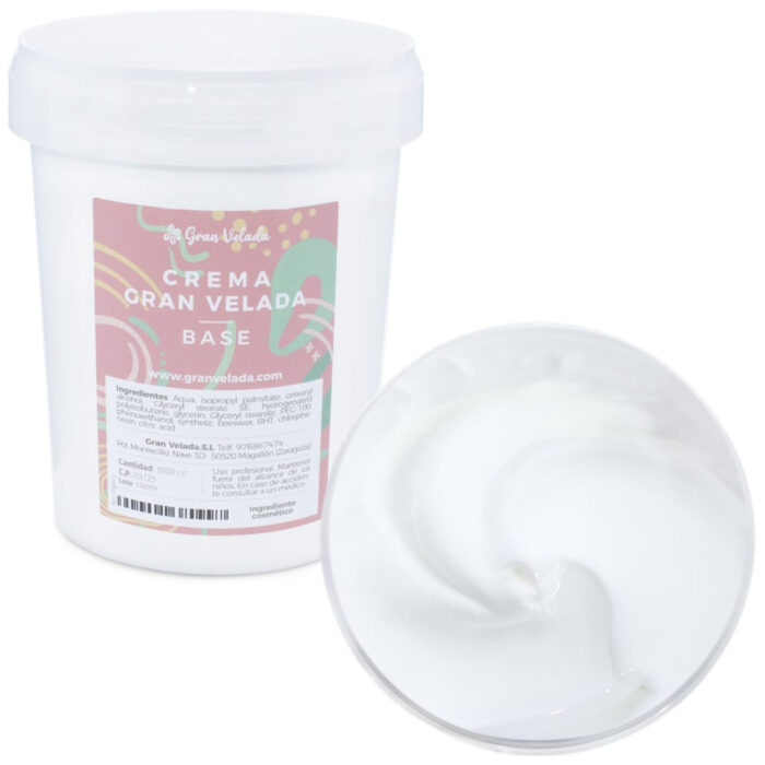 Crema base Gran Velada - Comprar crema base neutra. Venta online. Gran Velada - Bases para cosmética