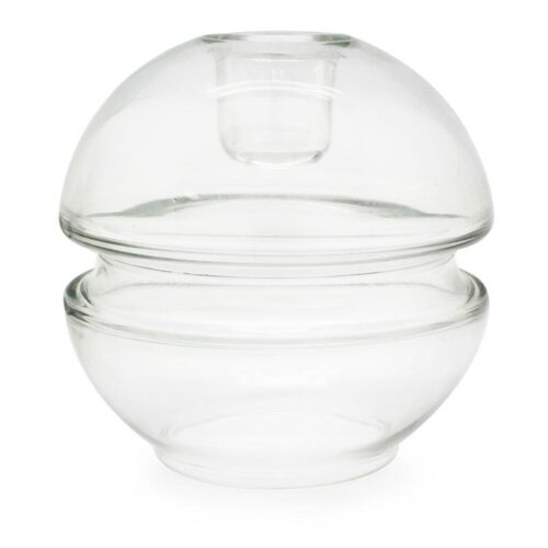 Portavelas bola cristal