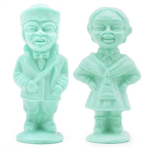 Molde pareja de cabezudos