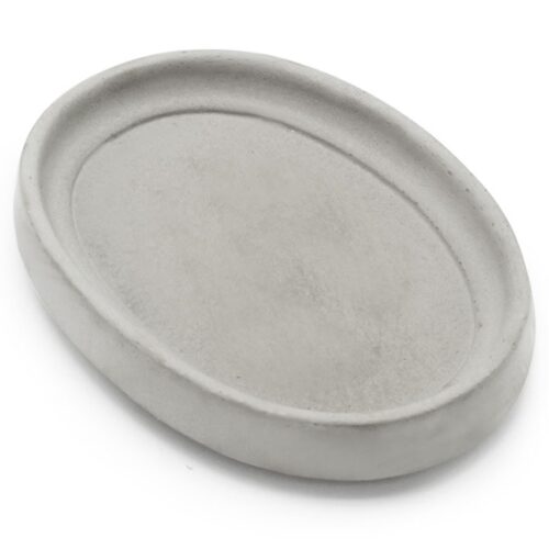 Jabonera cemento oval vintage