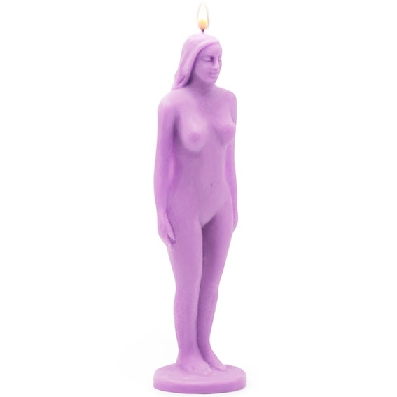 Molde mujer para velas