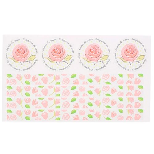 Pegatinas decorativas aroma de rosas