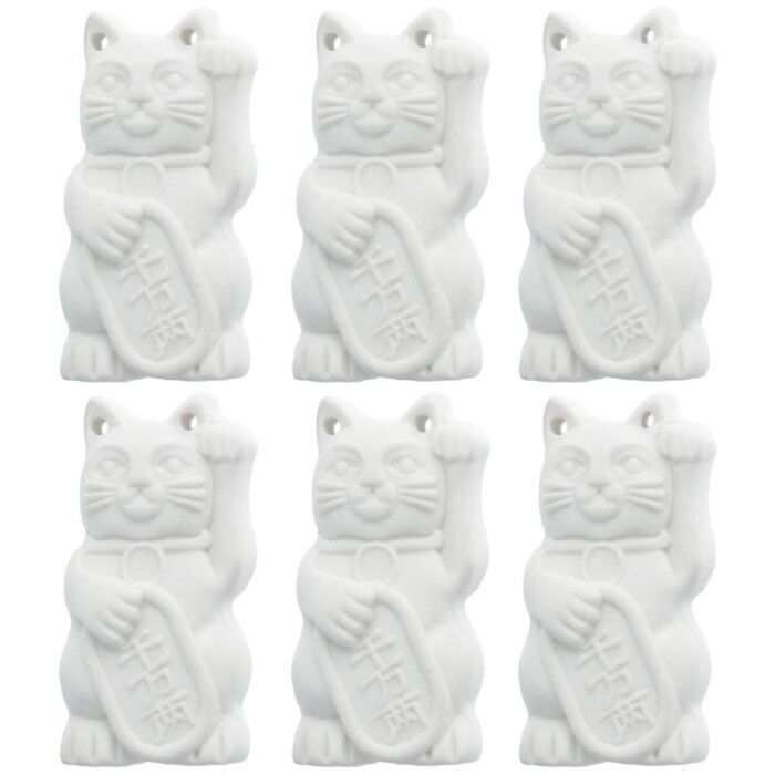 Molde maneki neko gato de la suerte