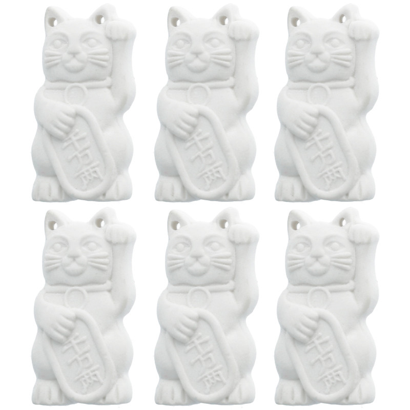 Molde maneki neko gato de la suerte