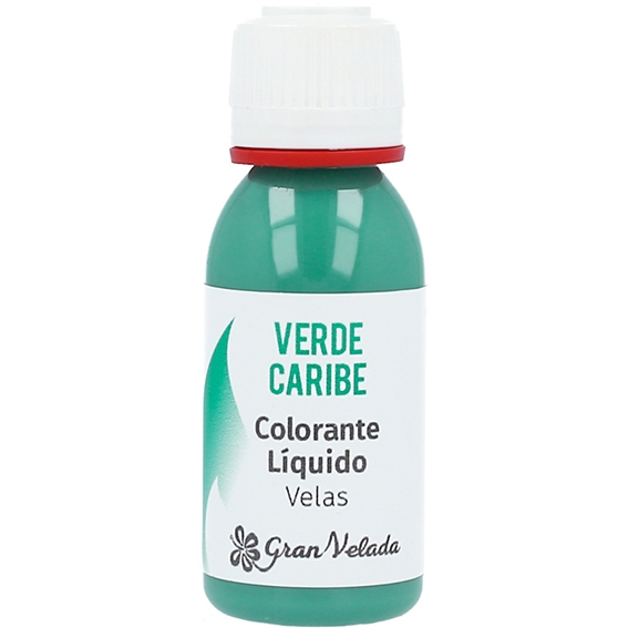 Colorante liquido velas verde caribe