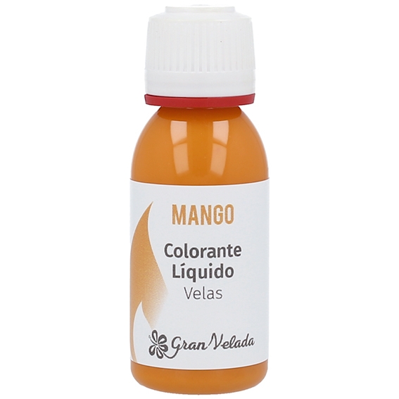 Colorante liquido velas mango