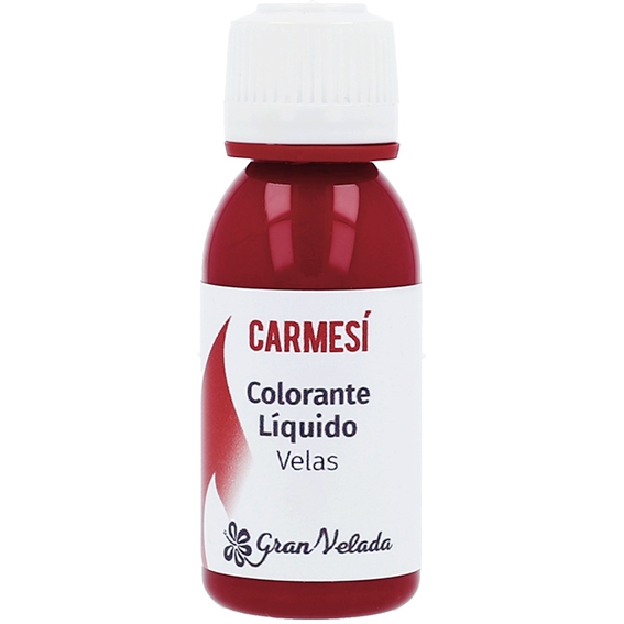 Colorante liquido velas carmesi