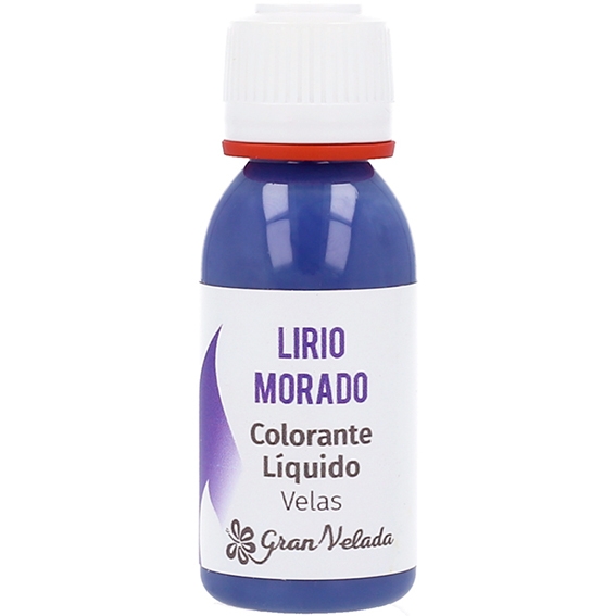 Colorante liquido velas lirio morado