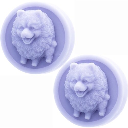 Molde perro pomerania