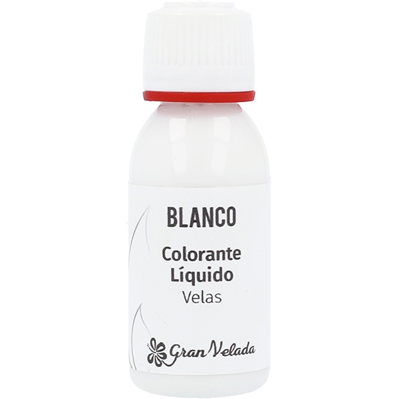 Colorante velas liquido blanco