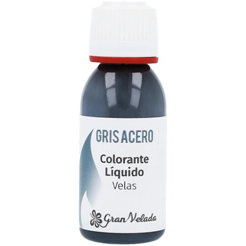 Colorante velas liquido gris acero