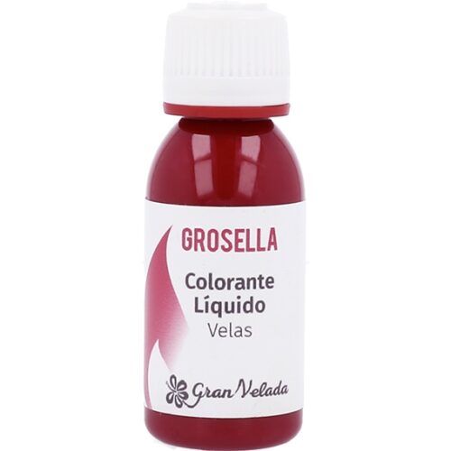 Colorante velas liquido grosella