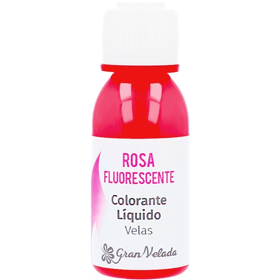 Colorante velas liquido rosa fluorescente