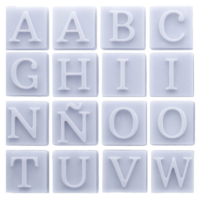 Molde de letras y numeros por modulos - Hacer Cremas