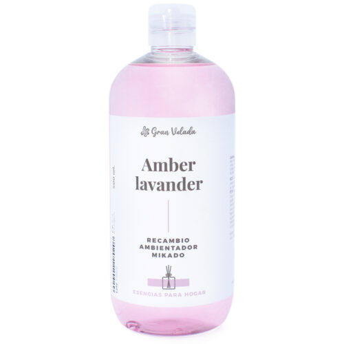 Recambio de mikado fragancia amber lavander