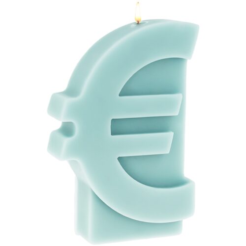 Molde vela ritual dinero