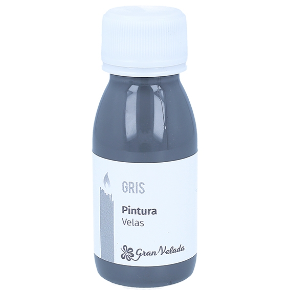 Pintura gris para velas