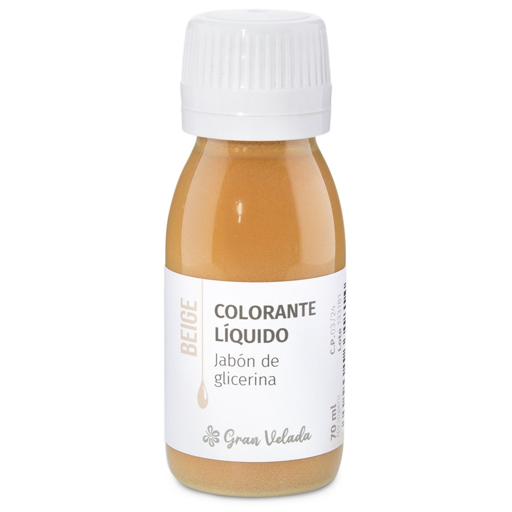 Colorante jabon glicerina beige