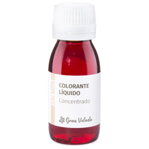 Colorante concentrado liquido salmon