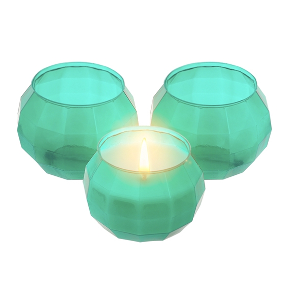 Envase velas verde