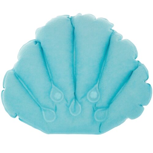 Almohada para bañera con ventosas concha de mar