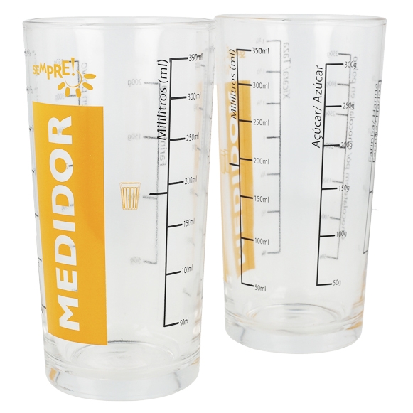 Vaso medidor cristal 350 ml