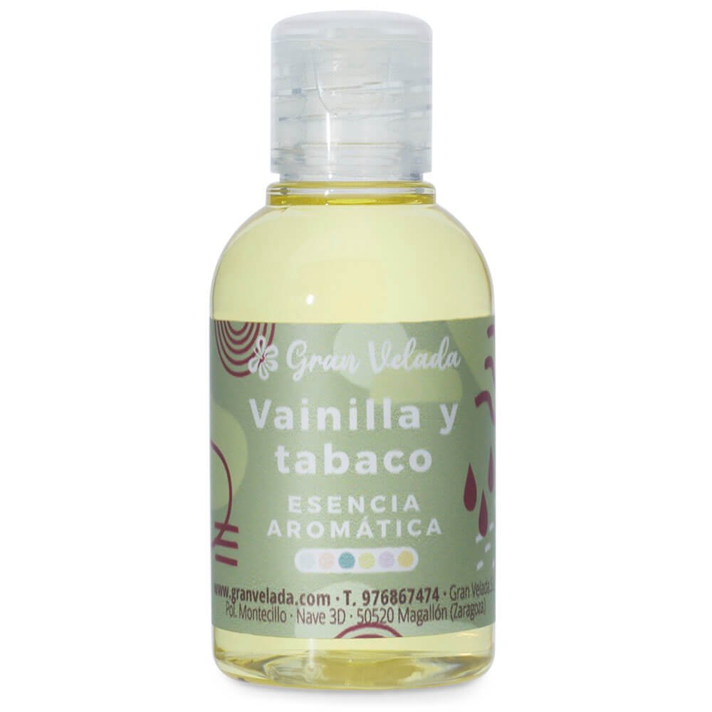 Esencia aromatica de vainilla y tabaco