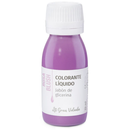 Colorante jabon glicerina rosa blush