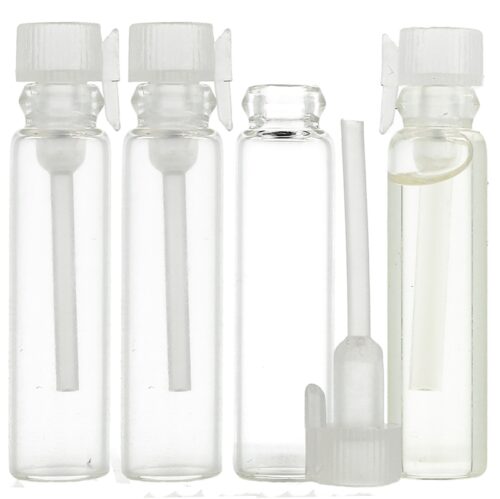 Frasco 1 ml de muestra de cristal