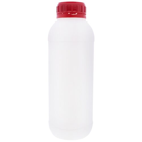Botella de plastico 1000 ml tapon rojo