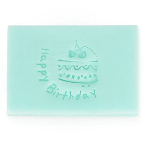 Sello para jabones happy birthday