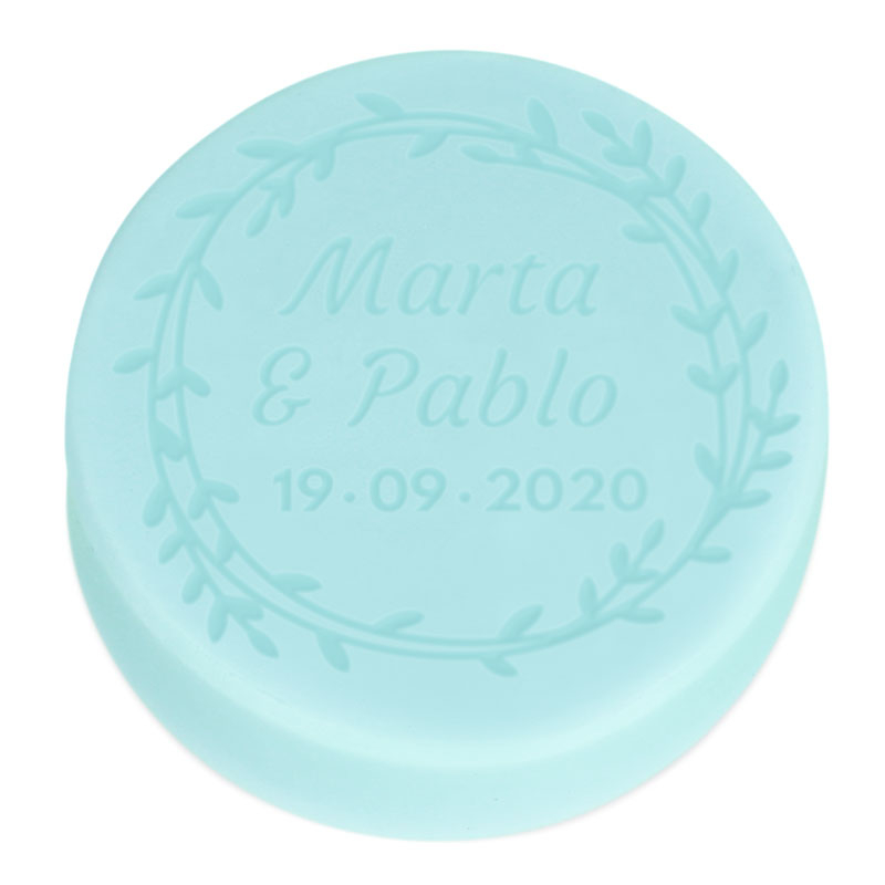 Molde personalizado corona floral