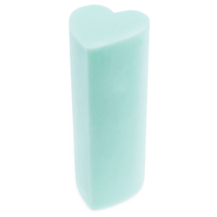 Molde tubular corazon para jabones DIY