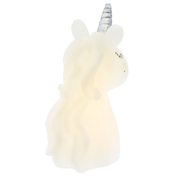 Vela led unicornio blanca comprar