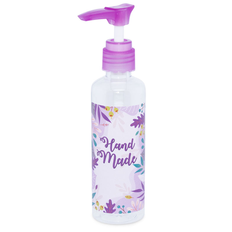 Envase 100 ml dispensador morado