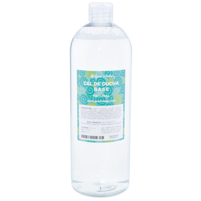 Gel de ducha base natural