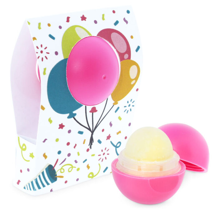 Caja globos para labiales