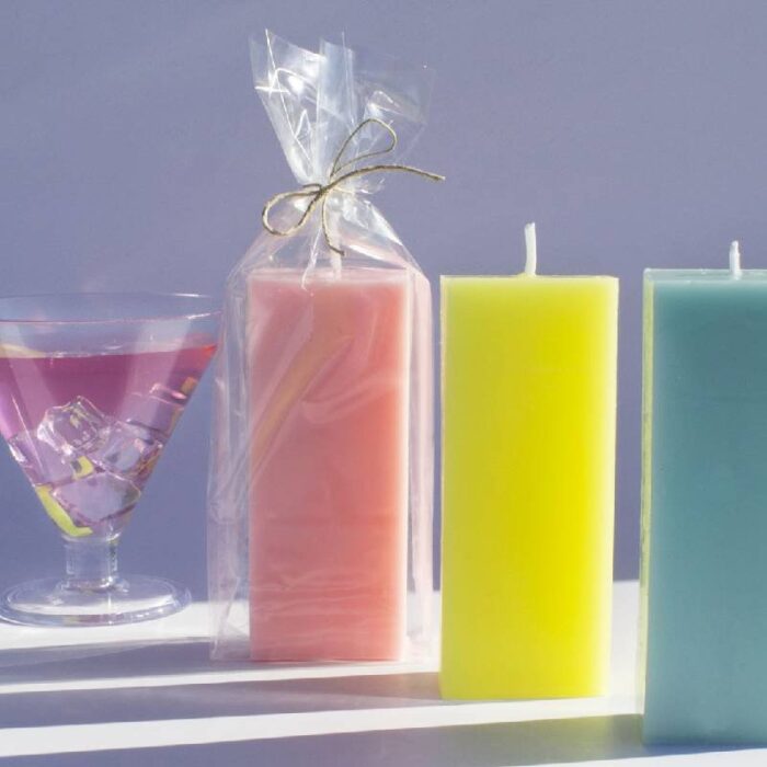 Kit como hacer velas minimalistas. Materiales e instrucciones