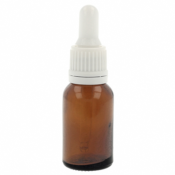 Botella cristal topacio 10 ml