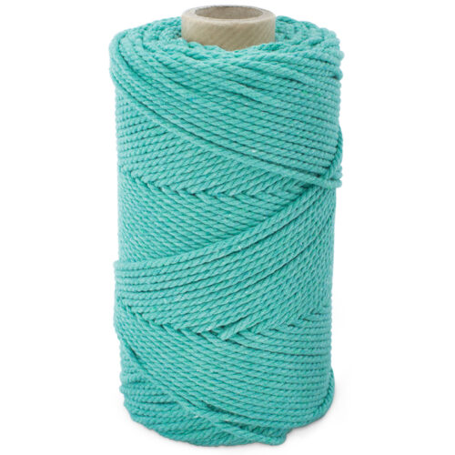 Cordon de algodon color mint