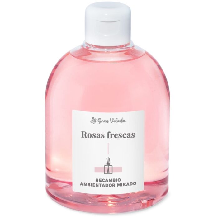 Recambio ambientador mikado rosas frescas