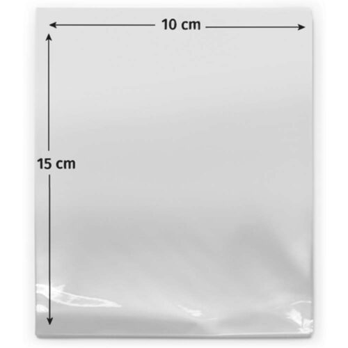 Bolsas 10x15 cm de celofan transparente