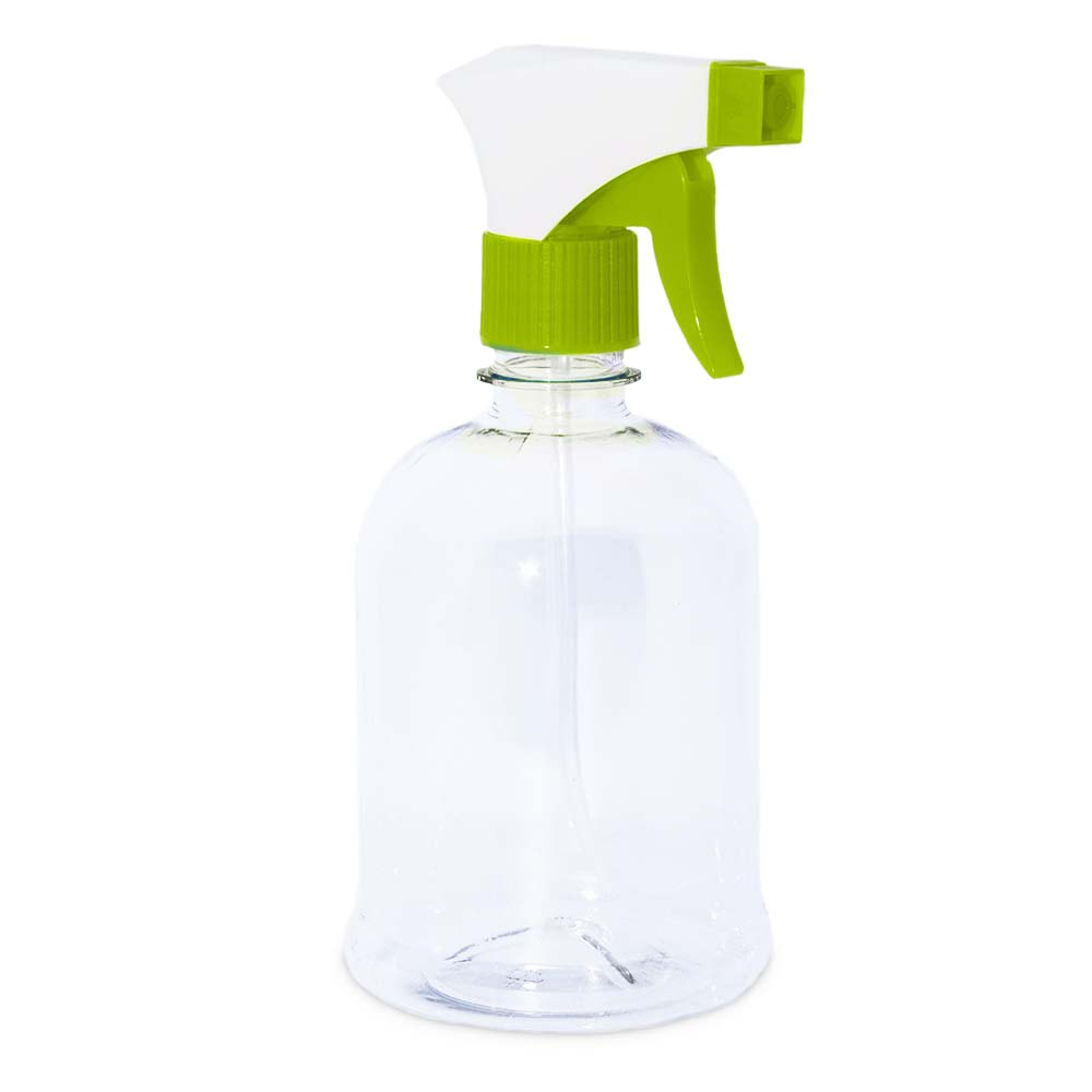 Envase 500 ml con pistola pulverizadora verde