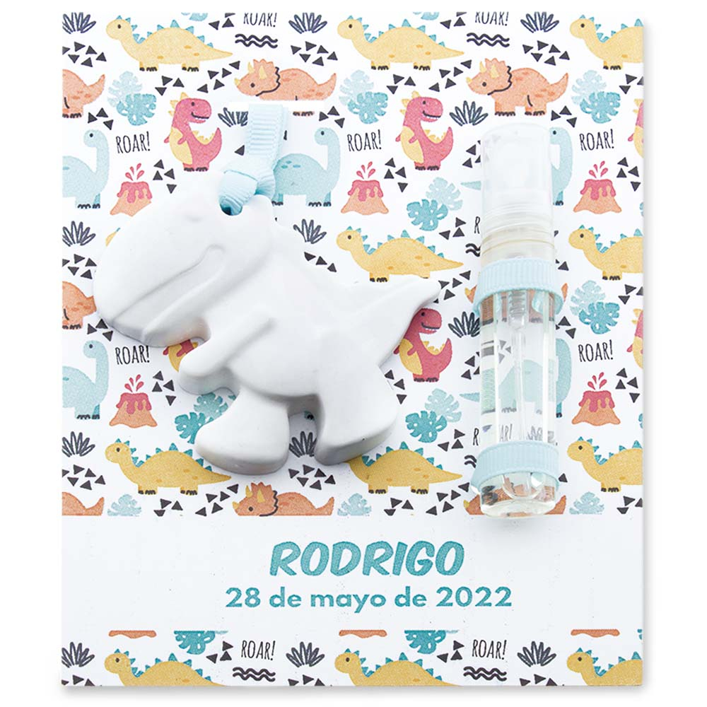 Carton dinosaurios grande personalizado para cerámica perfumada