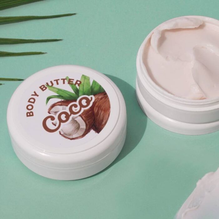 Kit como hacer body butter de coco. Materiales e instrucciones