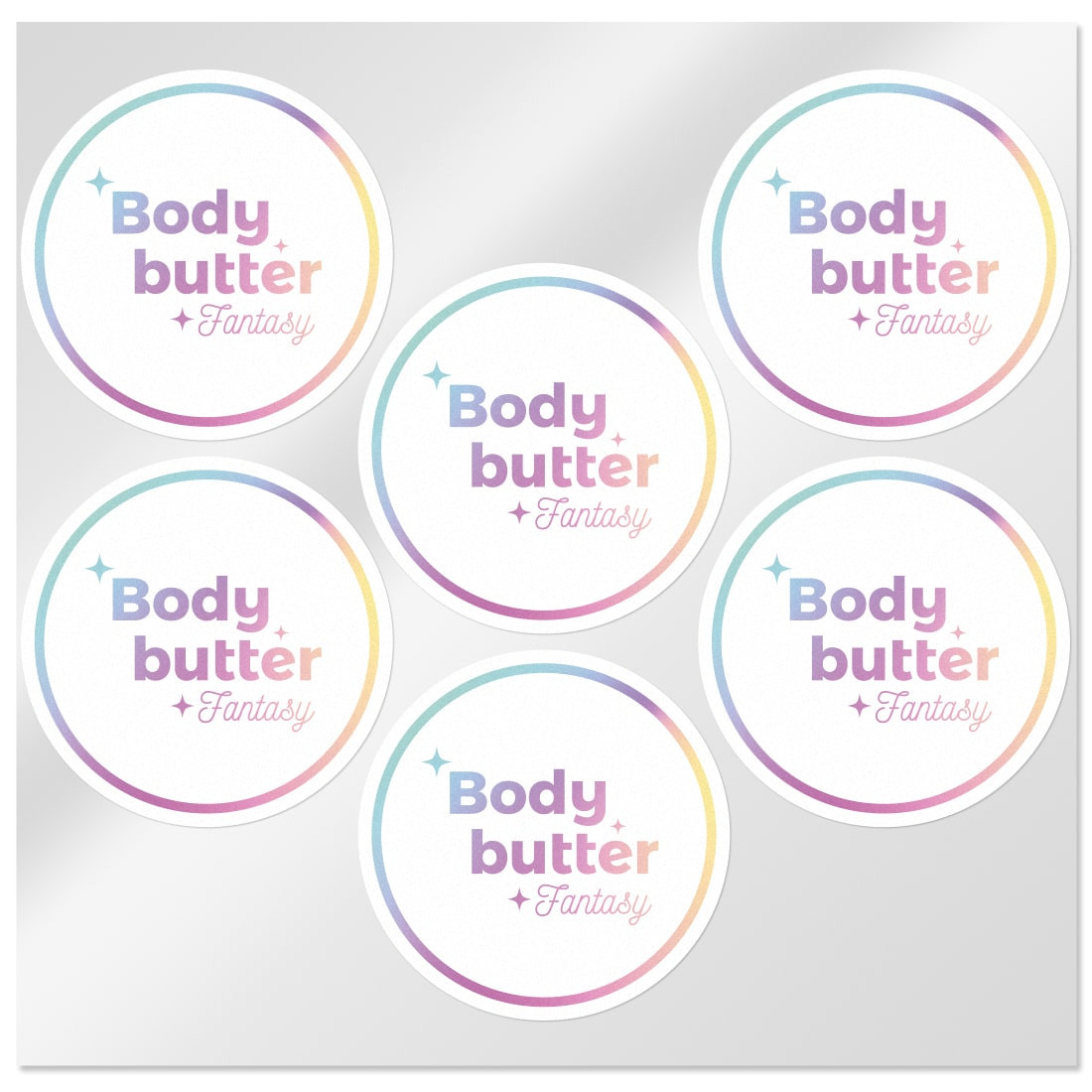 Pegatinas body butter fantasy