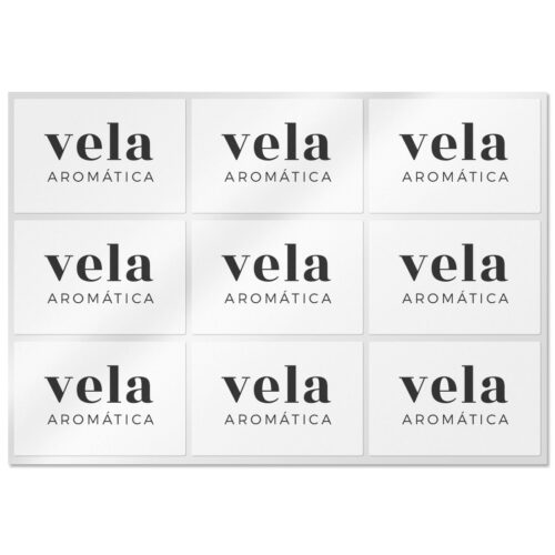 Pegatinas velas aromaticas